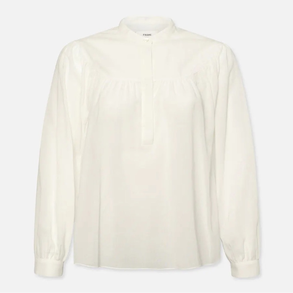 Frame white blouse